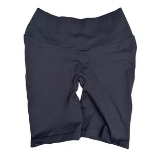 SKIMS Booty Lift Shorts Carbon Gray Ruched Scrunch Seamless Biker Body Con S/M